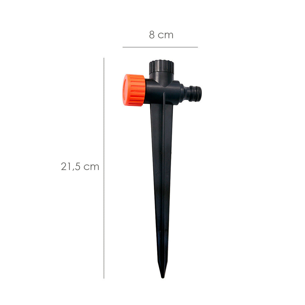 Pincho Para Aspersor Plastico Saturnia Con Racord Manguera