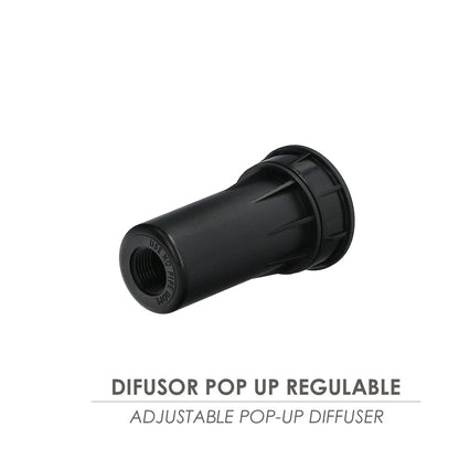 Difusor Pup Up Regulable 5 cm.