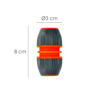 Reparador Universal Mangueras 1/2" 5/8" y 3/4". Facil de usar, Plastico Soft Touch.