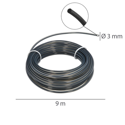 Hilo Nylon Redondo Profesional Ø 3,0 mm. (Rollo 9 metros)