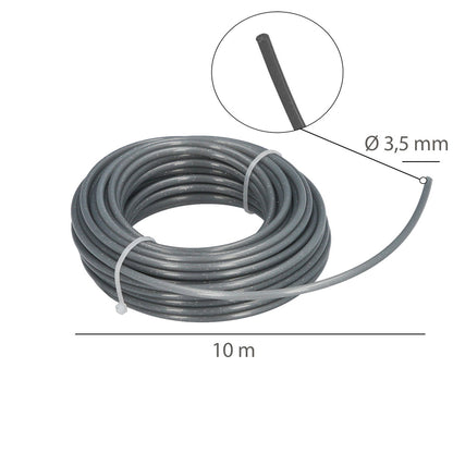 Hilo Nylon/Aluminio Redondo Profesional Ø 3,5 mm. (Rollo 10 metros)