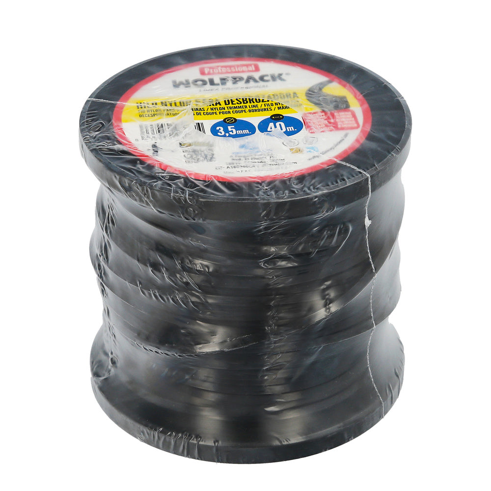 Hilo Nylon / Aluminio Cuadrado Profesional Ø 3,5 mm. (Bobina 40 metros)