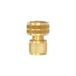 Conector Manguera Con Función STOP Fabricado en Laton  3/4" Hembra, Adaptador Grifo, Conector Grifo A Conector Rapido