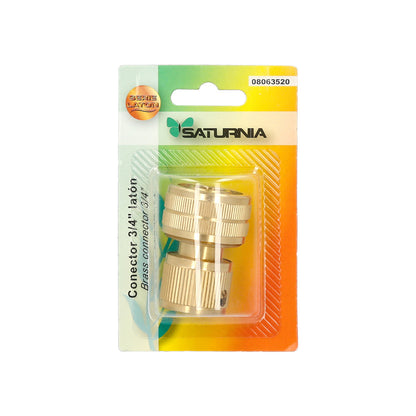 Conector Manguera Laton  3/4" Hembra, Adaptador Grifo, Conector Grifo A Conector Rapido