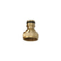 Adaptador Manguera Laton  3/4 hembra