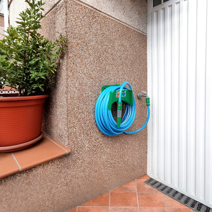 Manguera Tricotada No Torsion Blue Ø 19 mm. Rollo 25 metros. Con Accesorios,  Manguera Anti Torsion, Manguera Sin Dobleces,