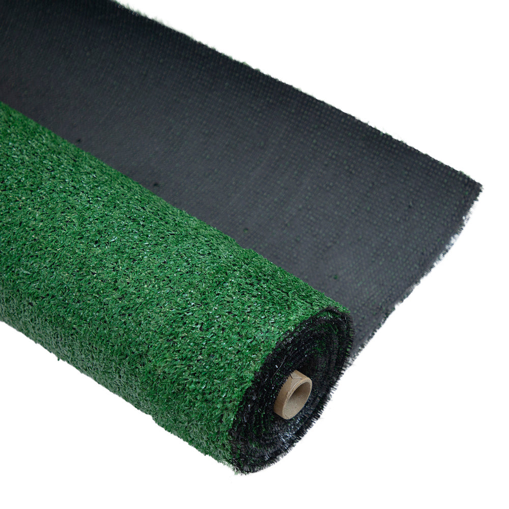 Cesped Artificial 7 mm. Rollo 1x10 mt. Césped Moqueta Para Interior y Exterior. Jardín, Terraza, Balcón. Uso Domestico