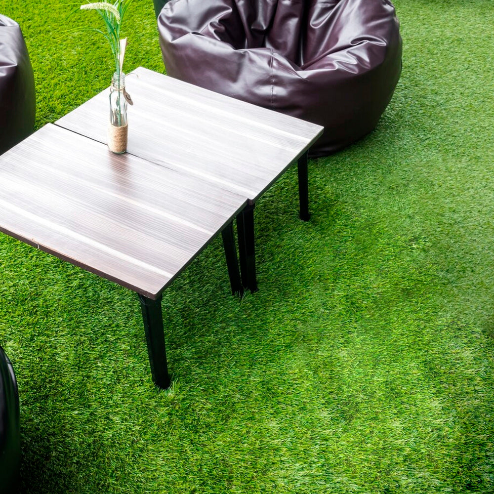 Cesped Artificial 20 mm. Rollo 2x10 metros. Césped Moqueta Para Interior y Exterior. Jardín, Terraza, Balcón. Uso Domestico