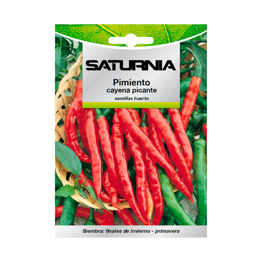 Semillas Pimiento Cayena Picante (1.5 gramos) Semillas Verduras, Horticultura, Horticola, Semillas Huerto.