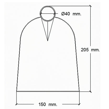 Azada Forjada Sin Mango    96/  750 Gramos