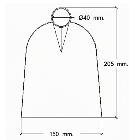Azada Forjada Sin Mango    96/  750 Gramos