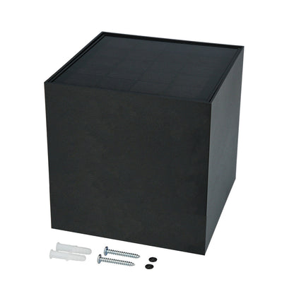 Aplique Solar Led 800 Lumenes Con Detector Movimiento / Crepuscular Protección IP65