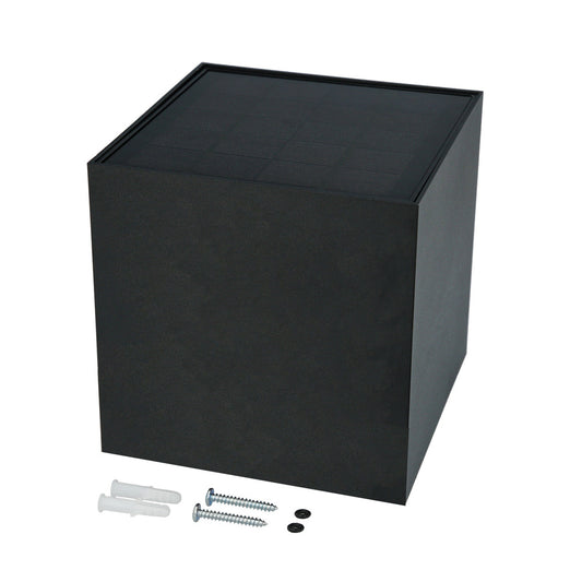 Aplique Solar Led 800 Lumenes Con Detector Movimiento / Crepuscular Protección IP65