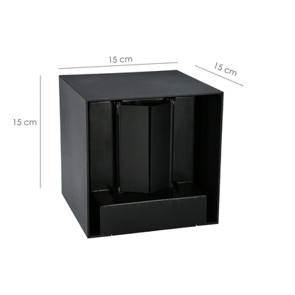 Aplique Solar Led 800 Lumenes Con Detector Movimiento / Crepuscular Protección IP65