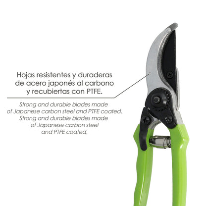 Tijeras Podar 1 Mano 200 mm. PTFE.
