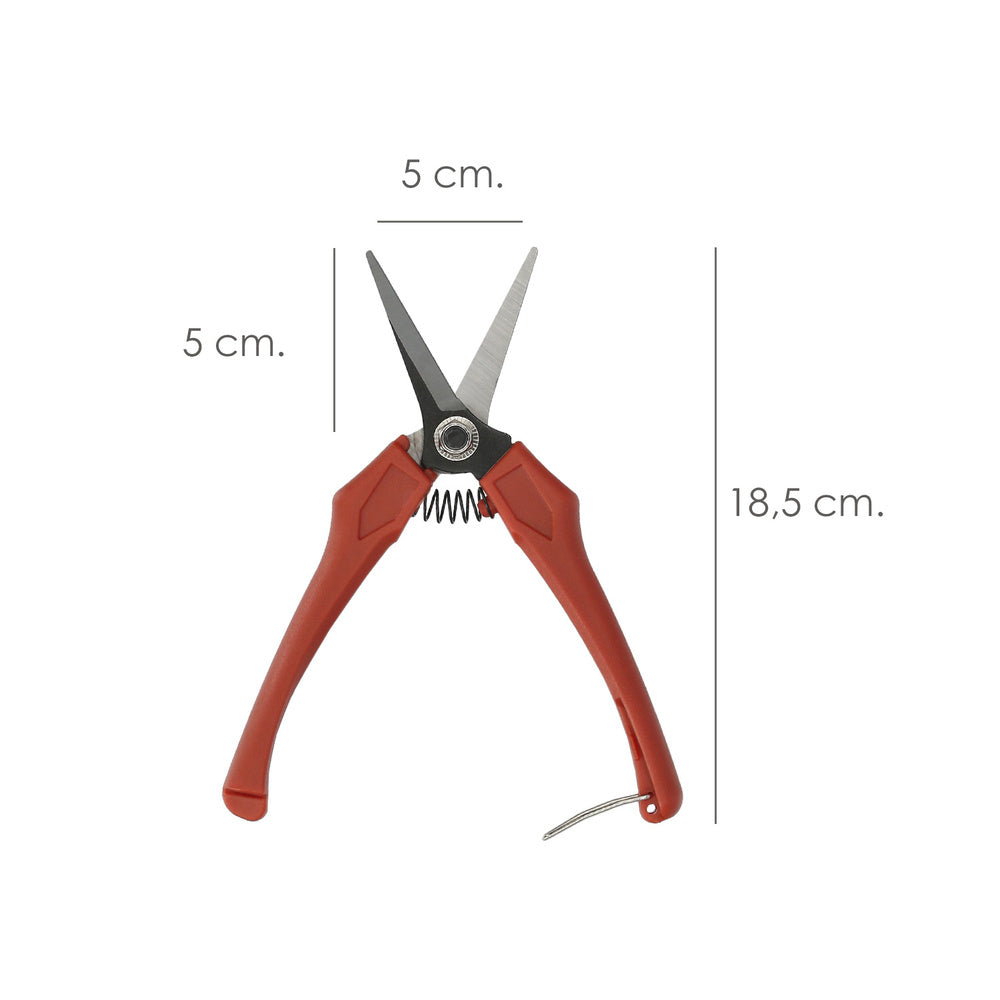 Tijeras Vendimiar Recta  1 Mano  P10/18 cm.