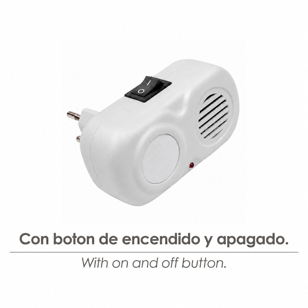 Ahuyentador Ultrasonidos Universal 60 m².