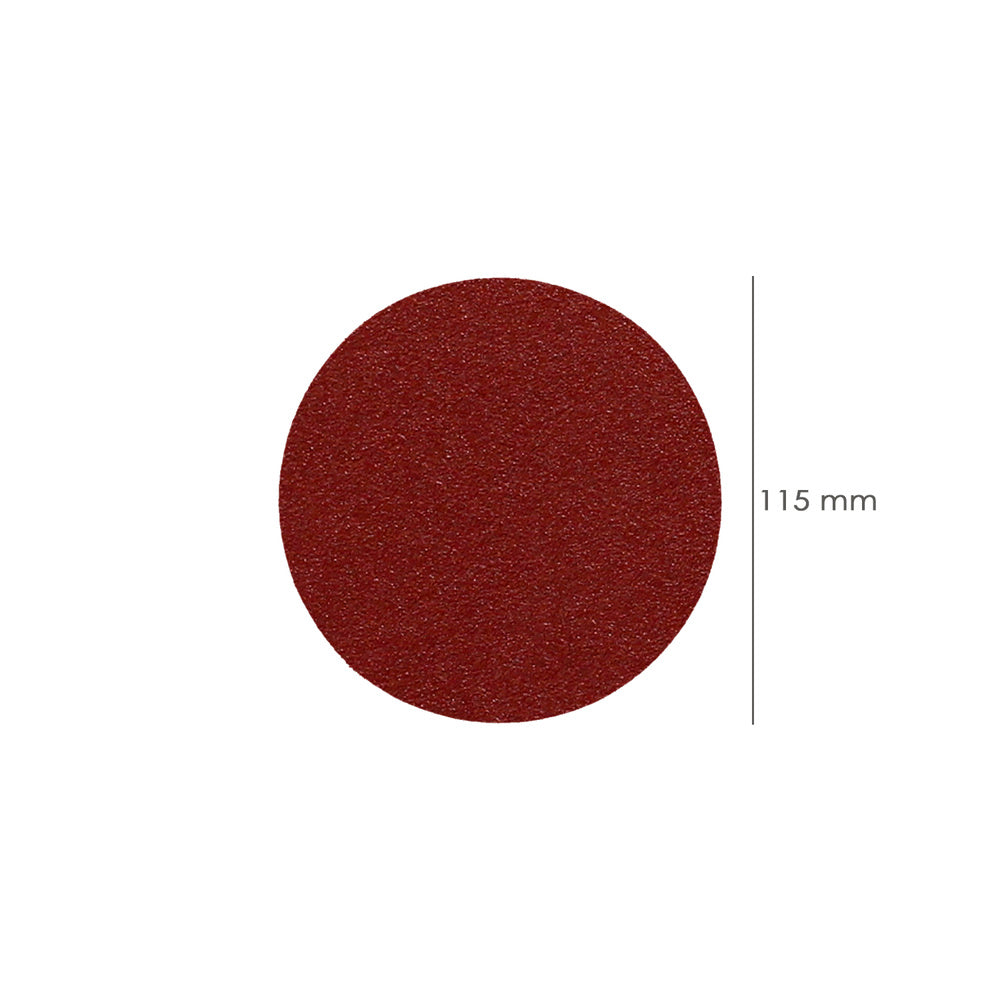 Lija Recambio Velcro Disco Ø 125 mm. con Agujeros Grano  80 (10 Piezas)