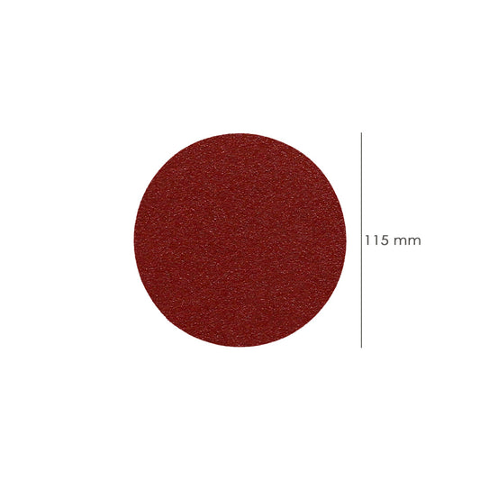 Lija Recambio Velcro Disco Ø 125 mm. con Agujeros Grano  80 (10 Piezas)