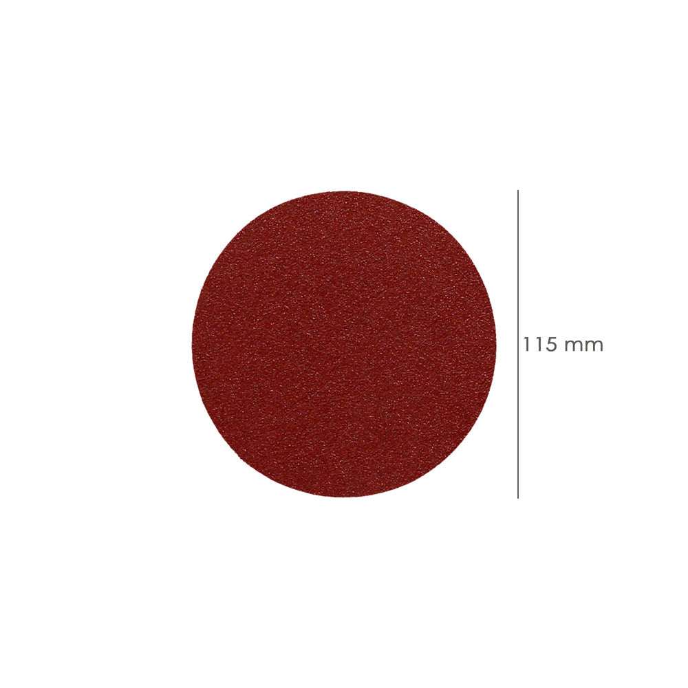 Lija Recambio Velcro Disco Ø 125 mm. Con Agujeros Grano 120 (10 Piezas)