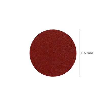 Lija Recambio Velcro Disco Ø 125 mm. Con Agujeros Grano 120 (10 Piezas)