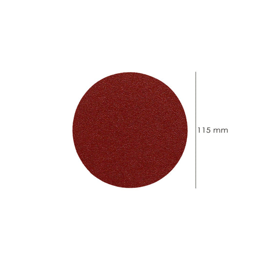 Lija Recambio Velcro Disco Ø 125 mm. Con Agujeros Grano 120 (10 Piezas)