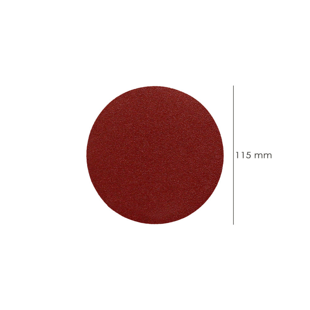 Lija Recambio Velcro Disco Ø 125 mm. Con Agujeros Grano 180 (10 Piezas)