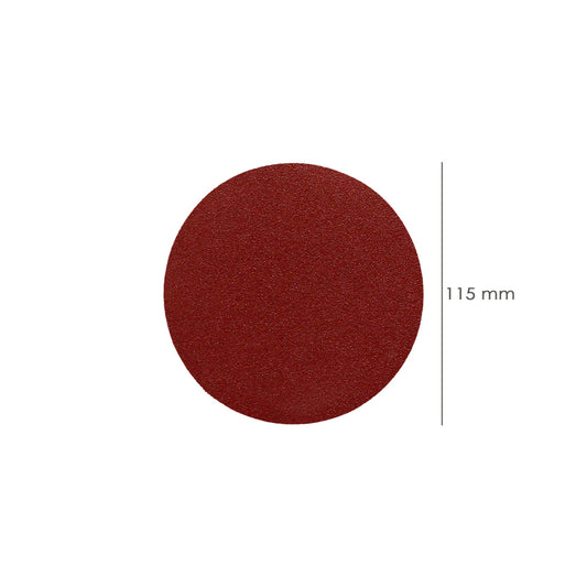 Lija Recambio Velcro Disco Ø 125 mm. Con Agujeros Grano 180 (10 Piezas)