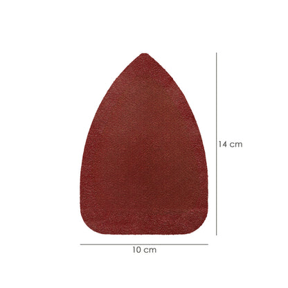 Lija recambio Delta  140x100 mm. sin agujeros grano 180 (10 Piezas)
