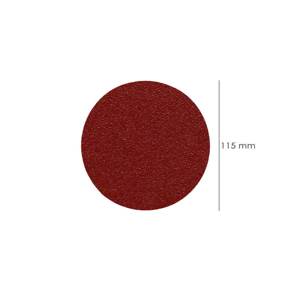 Lija Recambio Velcro Para Amoladora Ø 115 mm. Grano  40 (10 Piezas)