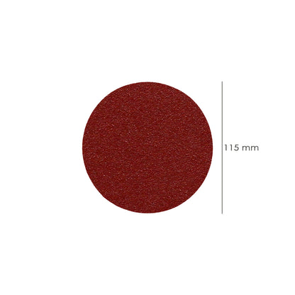 Lija Recambio Velcro Para Amoladora Ø 115 mm. Grano  40 (10 Piezas)