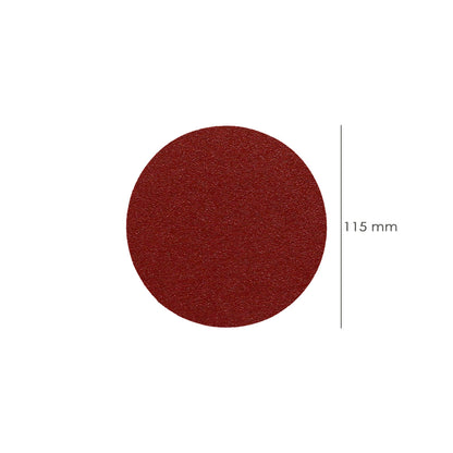 Lija Recambio Velcro Para Amoladora Ø 115 mm. Grano  80 (10 Piezas)