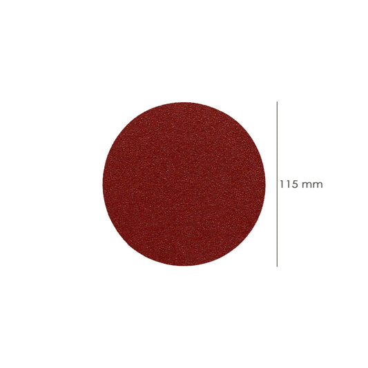 Lija Recambio Velcro Para Amoladora Ø 115 mm. Grano  80 (10 Piezas)