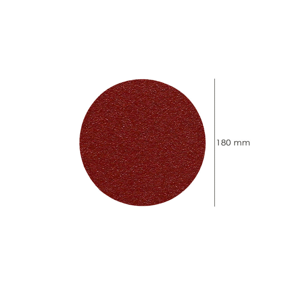 Lija Recambio Velcro Amoladora Ø 180 mm. Grano  40 (10 Piezas)