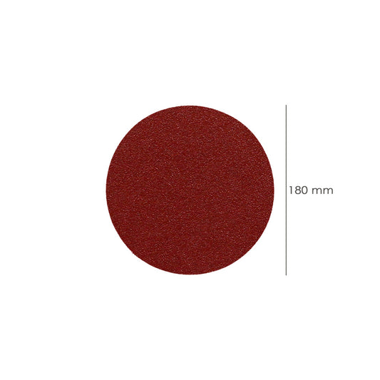 Lija Recambio Velcro Para Amoladora Ø 180 mm. grano 120 (10 Piezas)