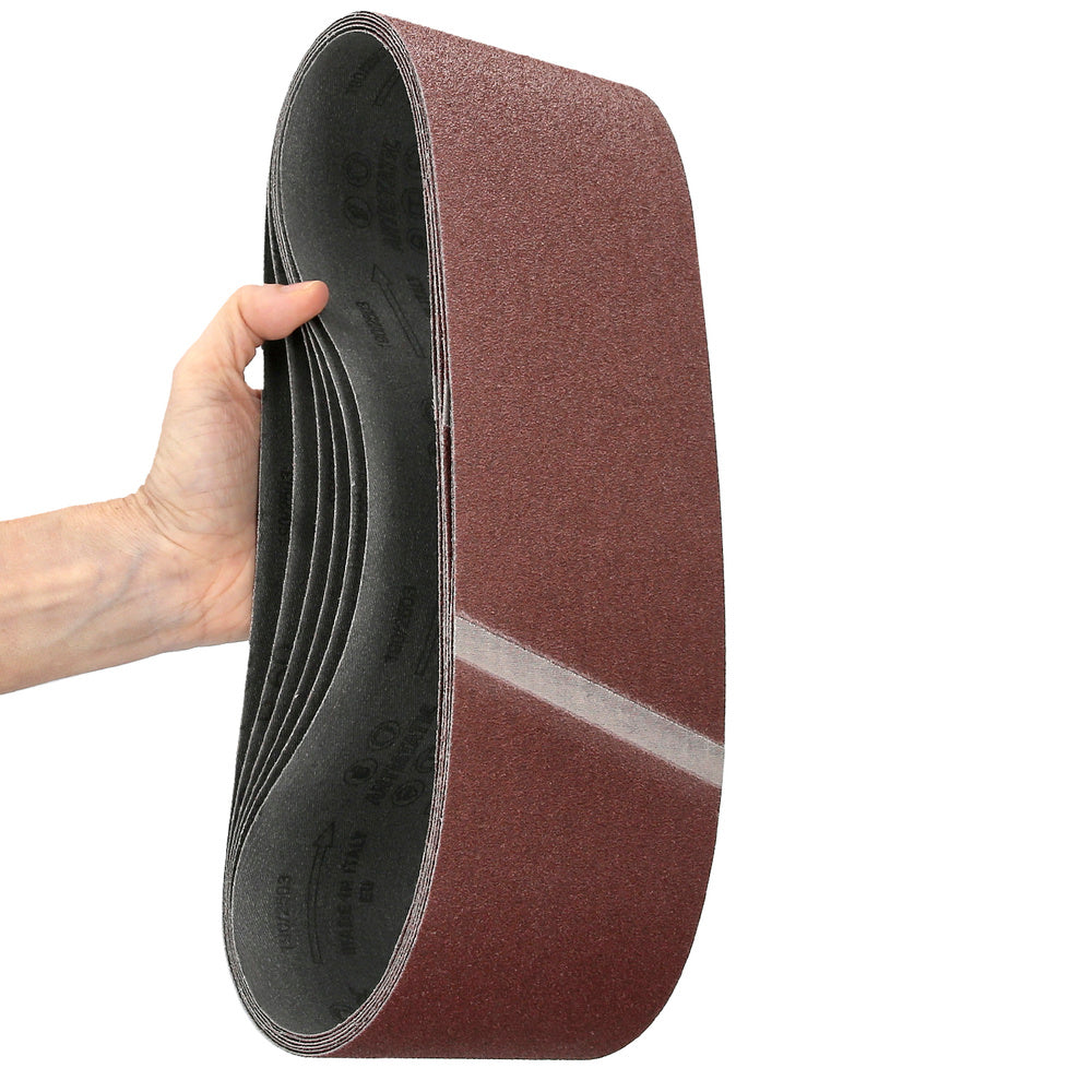 Lija Recambio Banda 100 x 690 mm. Grano 60 (6 Piezas)