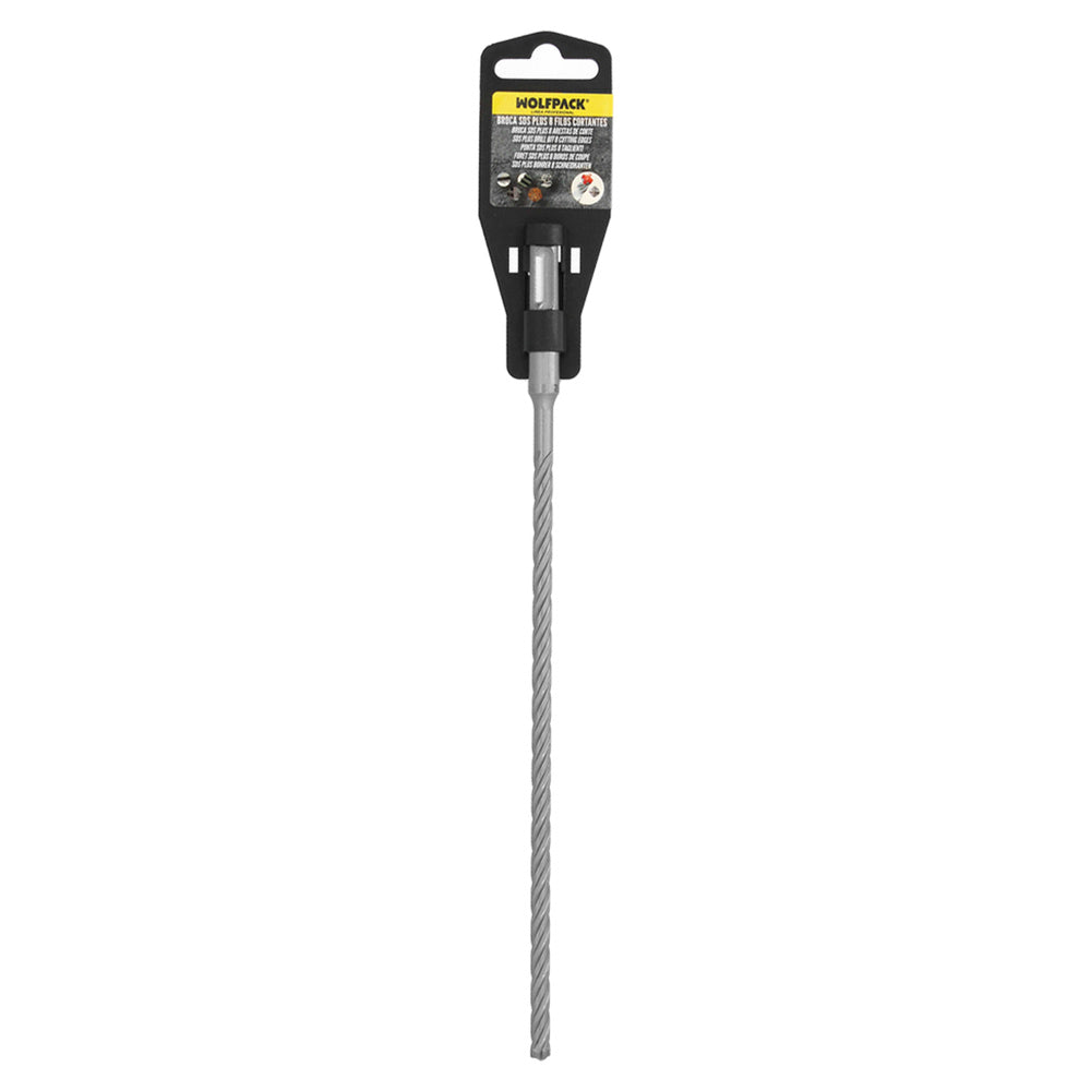 Broca Sds Plus 8 Filos Cortantes Especial Para Hormigon Armado Ø 6 x 260 mm. Broca Paredes, Broca Cimientos, Broca Muros