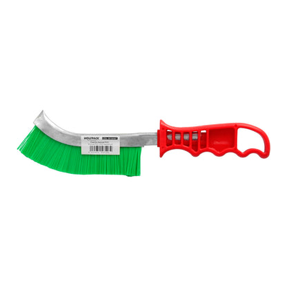 Cepillo Manual P.V.C. Mango De Plástico Rojo Multifuncional Resistente y Duradero