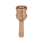 Corona Diamante Para Amoladora Ø 10 mm. Conexión Rosca M14. Corte Seco