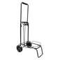 Carretilla Plegable Metalica De Carga - Porta Maletas Con Cuerda Elastica 93,5x33x44 cm. Carro De Transporte 50 Kg.