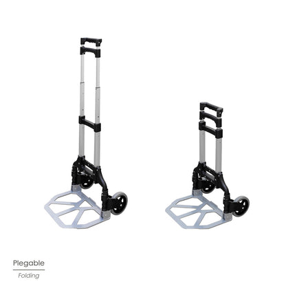 Carretilla Plegable Aluminio Portatil   60 kg.