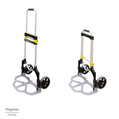 Carretilla Plegable Aluminio Portatil   80 kg.