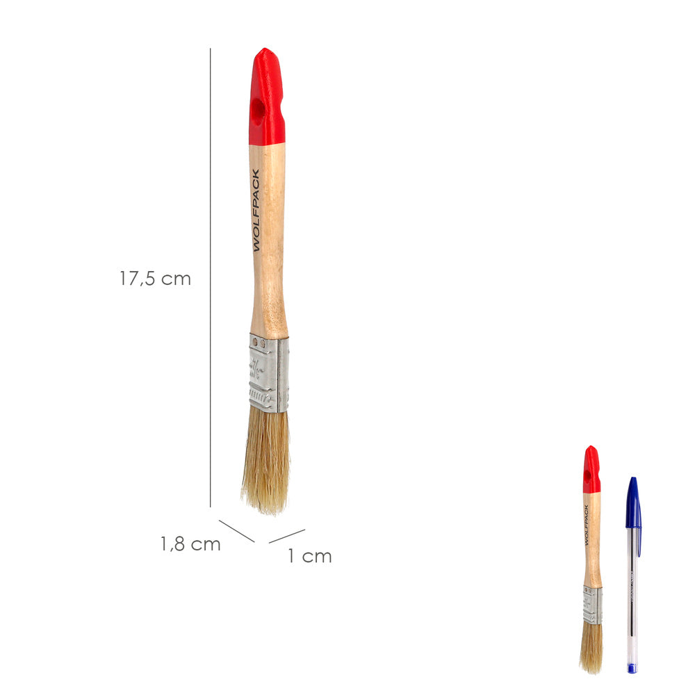 Paletina Brico Doble Cerda Blanca Nº 12 (Ancho Cerda 19 mm.)