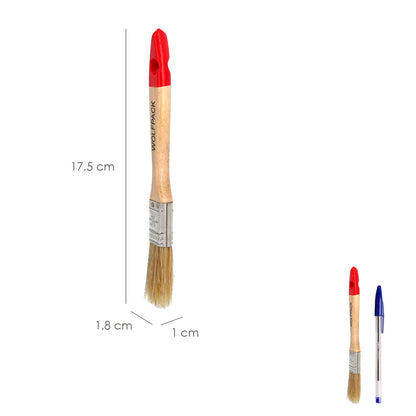 Paletina Brico Doble Cerda Blanca Nº 12 (Ancho Cerda 19 mm.)