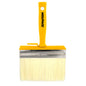 Brocha Profesional Techos 150x50 mm. Cerda Blanca. Mango Ergonomico, Con Gancho. Brocha Pintura, Brocha Pintor Profesional