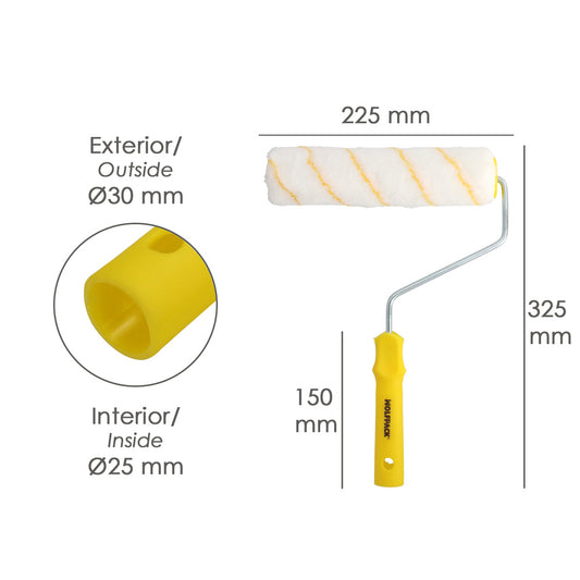 Rodillo Pintar Antigota 220x40 Mm