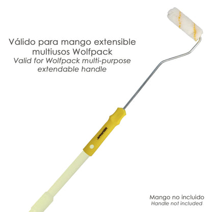 Rodillo Poliamida Pintura Paredes y Techos Esmalte Acrilico Ancho 100 mm. Rodillo Pintar, Rodillo Pintura, Rodillo Esmalte,