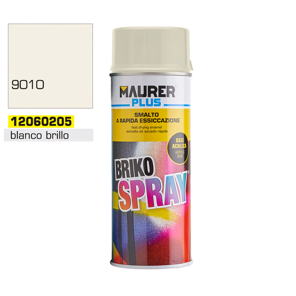 Spray Pintura Blanco Brillo Profundo 400 ml.