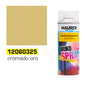 Spray Pintura Cromado Oro / Dorado 400 ml.