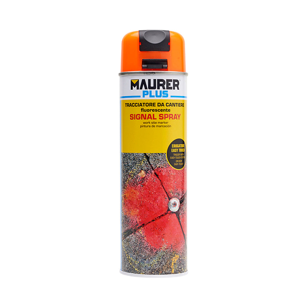 Spray Pintura Trazador Naranja Fluorecente 500 ml.